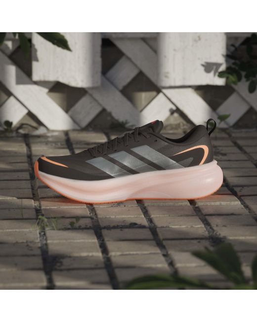 Adidas Blue Supernova Glide Running Shoes for men