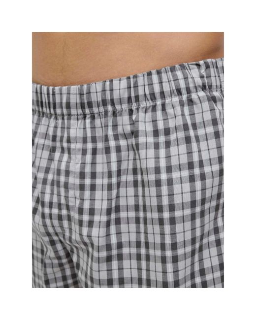 Jack & Jones Black 3-Pack Milano Woven Boxers for men