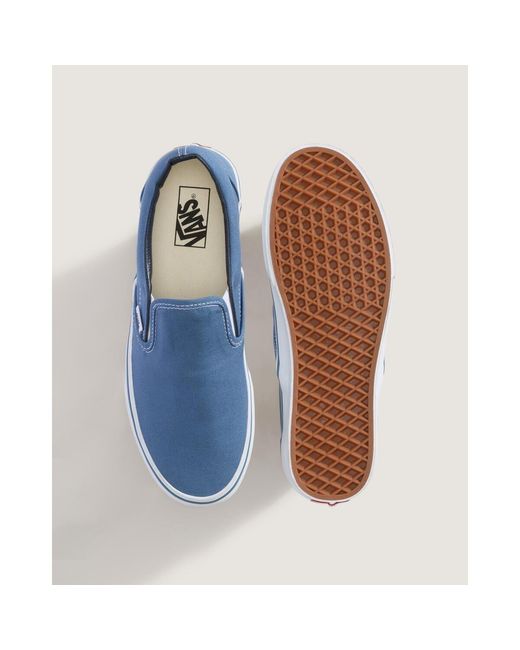 Vans Blue Authentic Slip Canvas Trainers for men