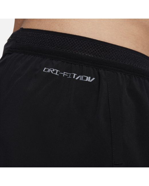 Nike Black Aeroswift 2-In-1 Shorts for men