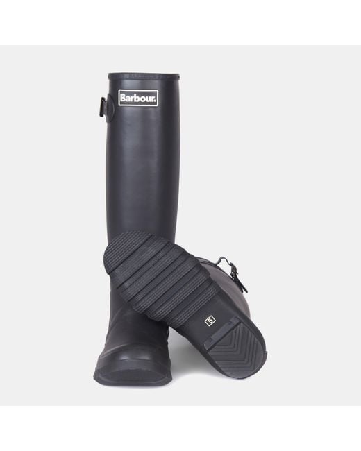 Barbour Blue Bede Wellington Boots