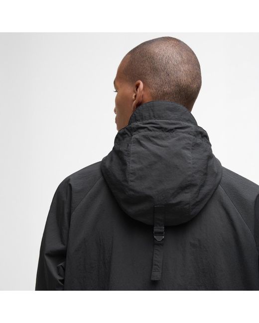 Barbour Black Rig Showerproof Jacket for men