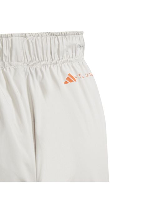 Adidas White Closed Hem Woven Tracksuit Joggers