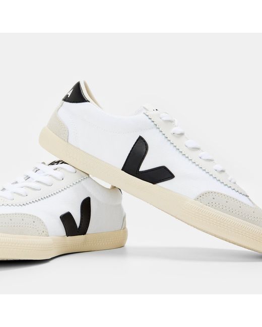 Veja White Volley Court Trainers