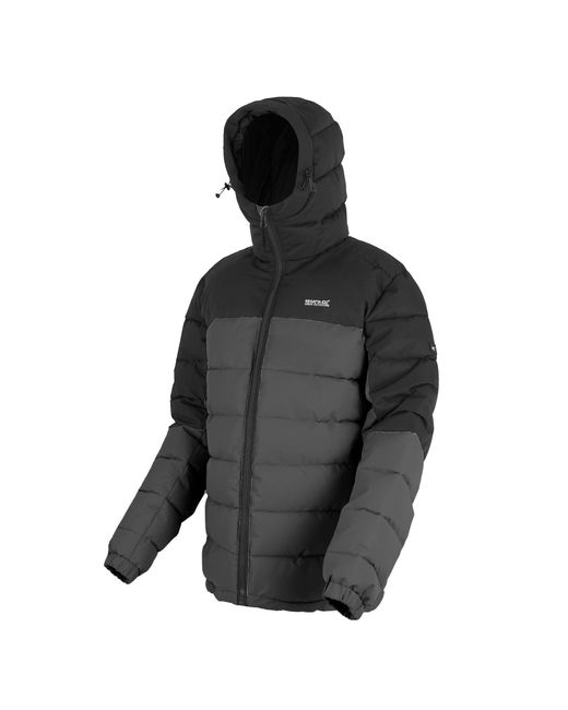 Regatta Black Aldthorn Water-Resistant Quilted Jacket for men