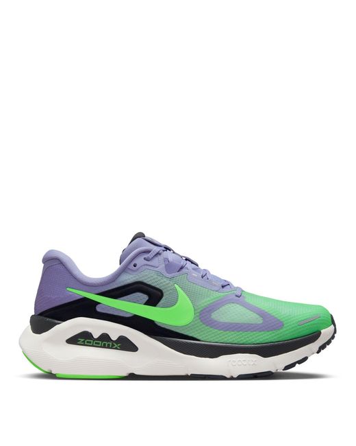 Nike Green Structure Plus Road Running Shoes for men