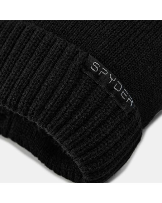 Spyder Black Beanies