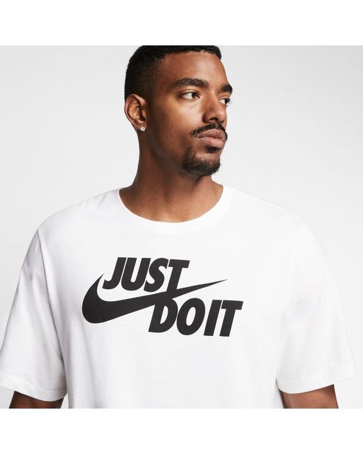Nike White M Nsw Tee Just Do It Swoosh for men