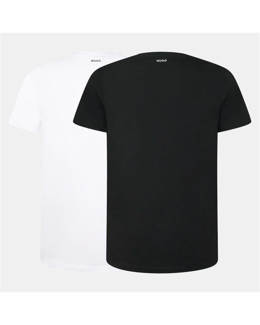 HUGO Black Pack Slim Fit T Shirts for men