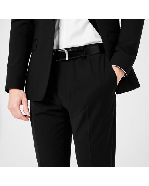 Ted Baker Blue Pine Slim Fit Tuxedo Trouser for men