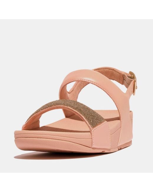Fitflop Pink Lulu Opul Back-Strap Sandals
