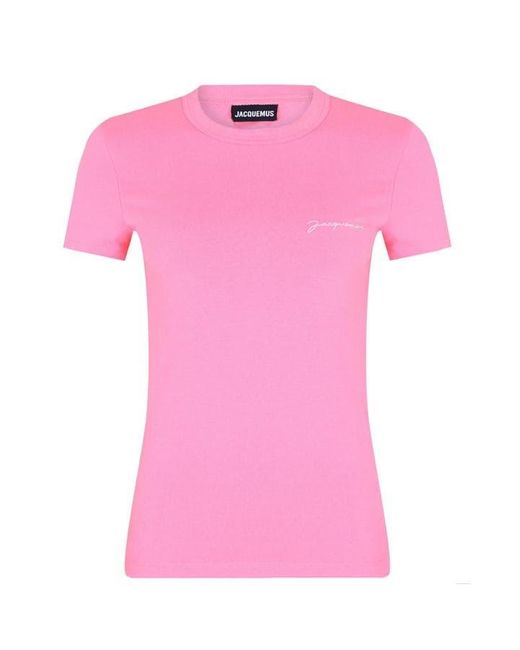 Jacquemus Pink La T Shirt