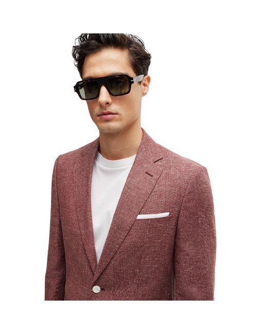 Boss Brown H Hutson Formal Jacket for men