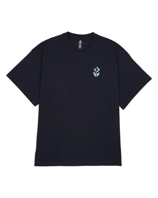 Converse Blue Flower Logo T-shirt for men