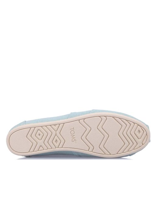 TOMS Blue Alpargata Classic Espadrilles for men