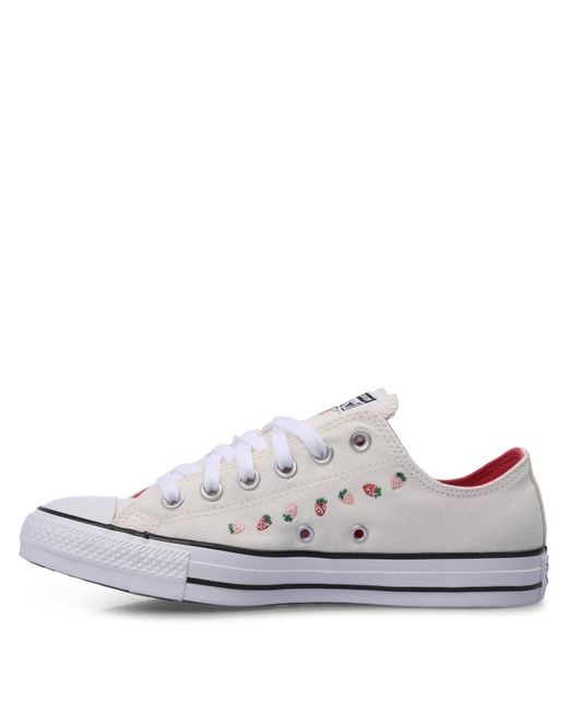 Converse White Chuck Taylor All Star Low-Top Trainers