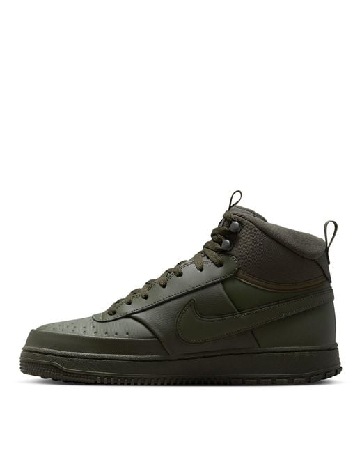 Nike Brown Court Vision Mid Next Nature for men