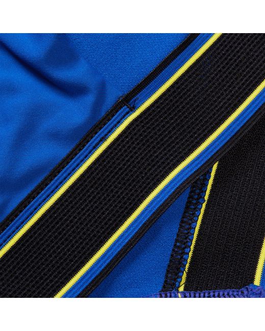 Speedo Blue Halter Crop Top Bikini