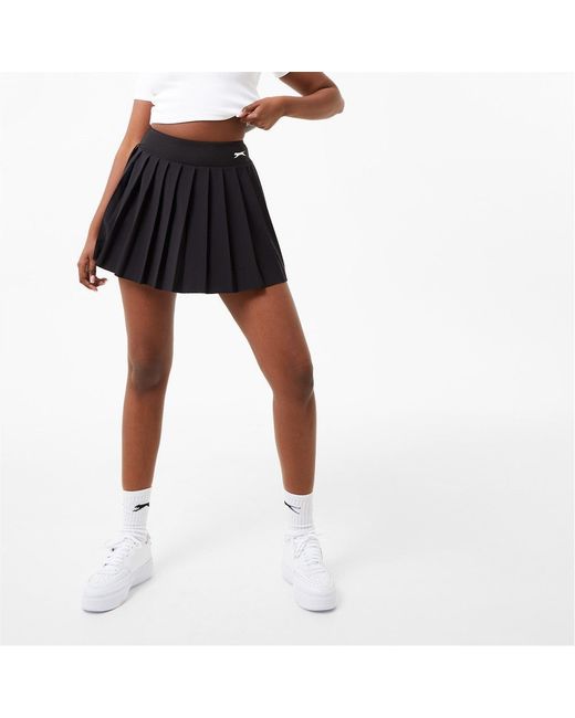 Slazenger 1881 Black Pleated Skort