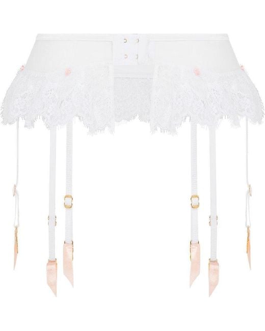 Agent Provocateur Blue Clarissa Suspender