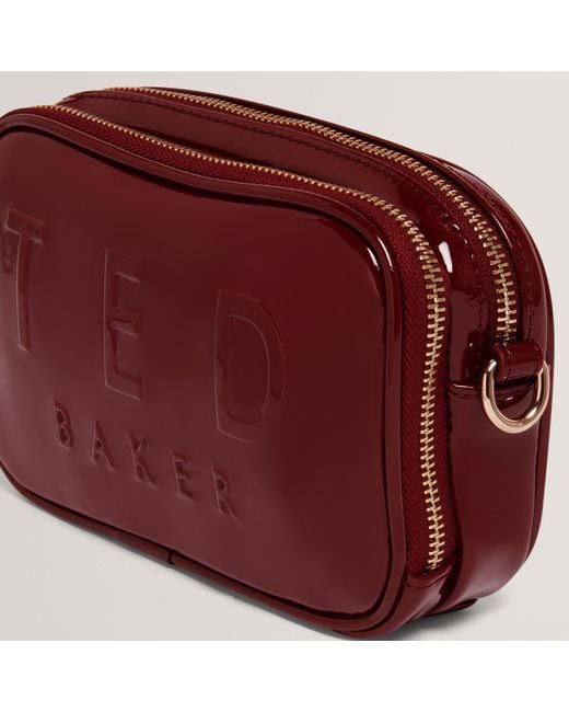 Ted Baker Red Webbing Detail S Crossbody Camera Bag