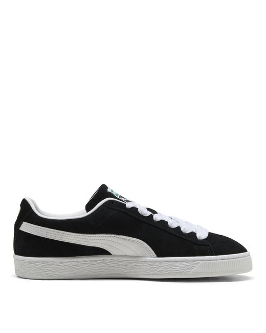 PUMA Black Suede Classic Sneakers for men