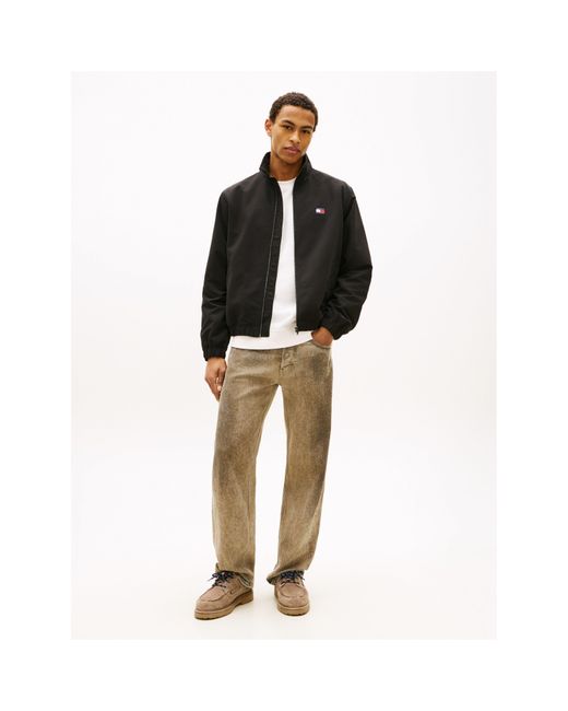Tommy Hilfiger Black Harrington Jacket for men