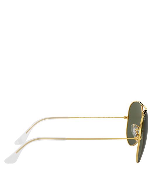 Ray-Ban Green Large Aviator Sunglasses