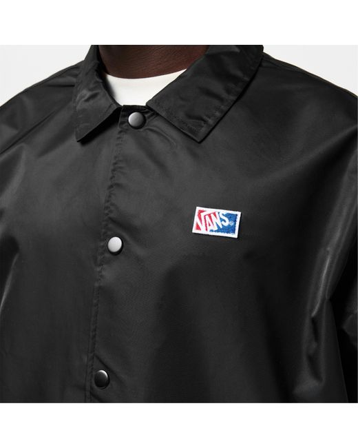 Vans Black Torrey Lightweight Coach Jacket for men