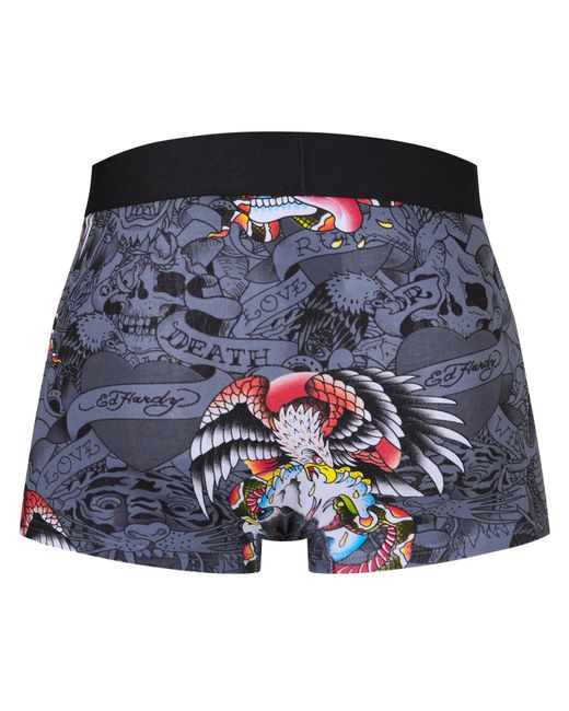 Ed Hardy Blue 5 Pack Boxers for men
