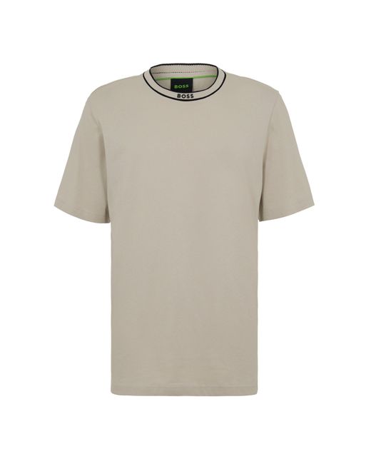 Boss Natural Tee 5 10276616 01 T-Shirt for men