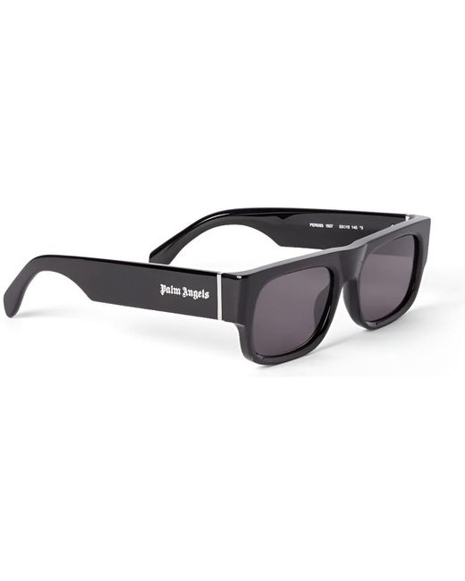 Palm Angels Black Accessories Midway Rectangle Sunglasses for men