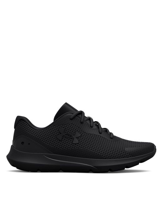 Under Armour Black Surge 3 Running Trainers for men