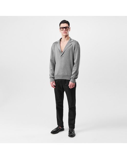 Dolce & Gabbana Black Cotton Trousers for men