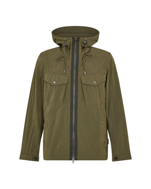 Woolrich Green Wool Nyl/Poly Hd Jck for men