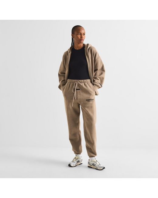 Fear Of God Natural Closed Hem Fleece Joggers