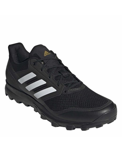 Adidas Black Flexcloud 2.1 Astro Hockey Shoes