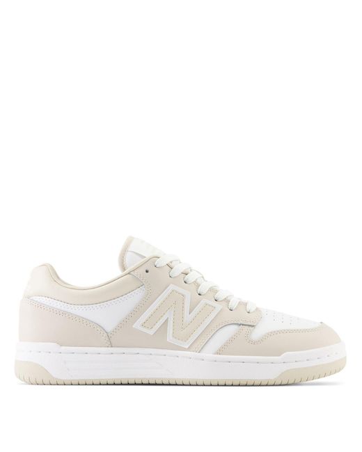New Balance White 480 V1 Sneaker for men
