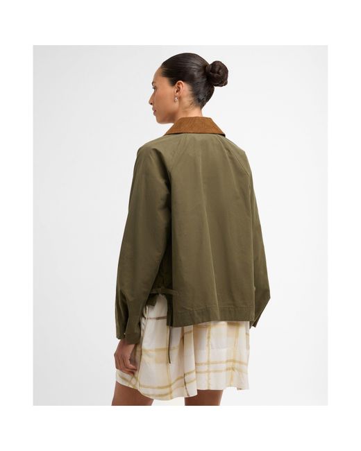Barbour Green Rain Anorak Jacket