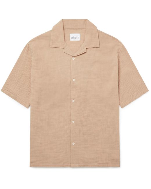 Albam Natural Crinkle Holiday Shirt for men