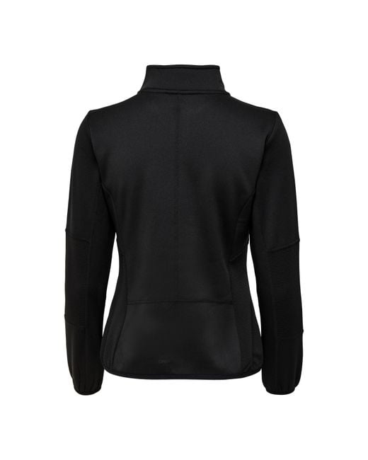 Only Play Black High Neck Softshell Jacket