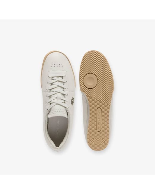 Lacoste White Aura Low-Top Trainers for men