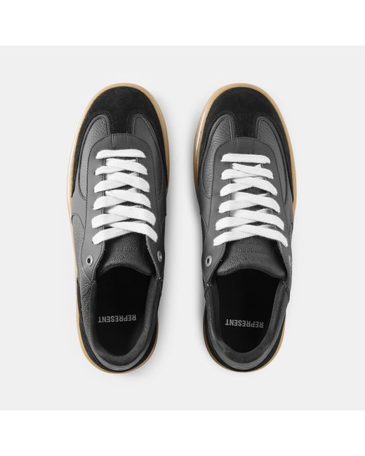 Represent Black Virtus Chunky Sole Chunky Trainers for men