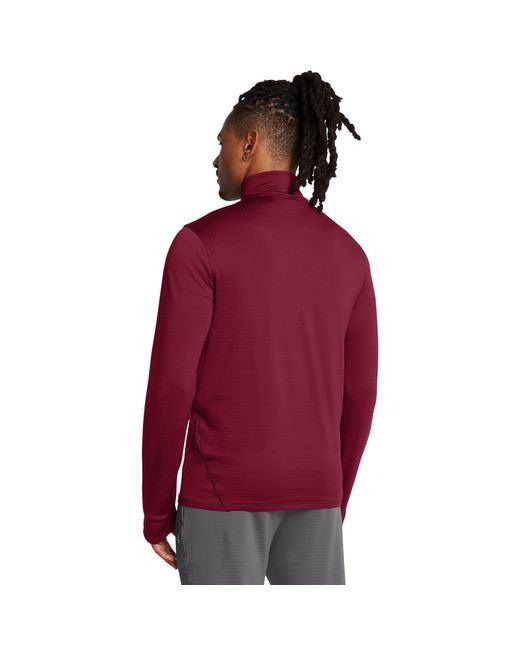 Under Armour Red Long-Sleeve Performance Gym Top for men