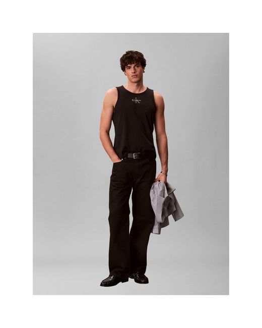 Calvin Klein Black Tank Vest for men