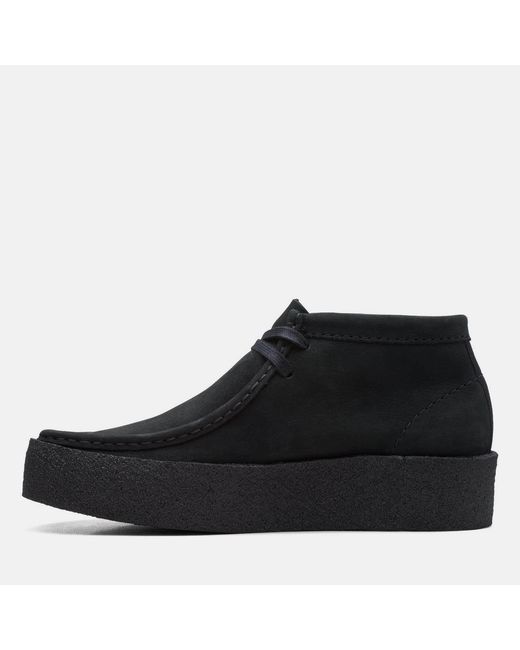 Clarks Black Wallabee Cup Boots