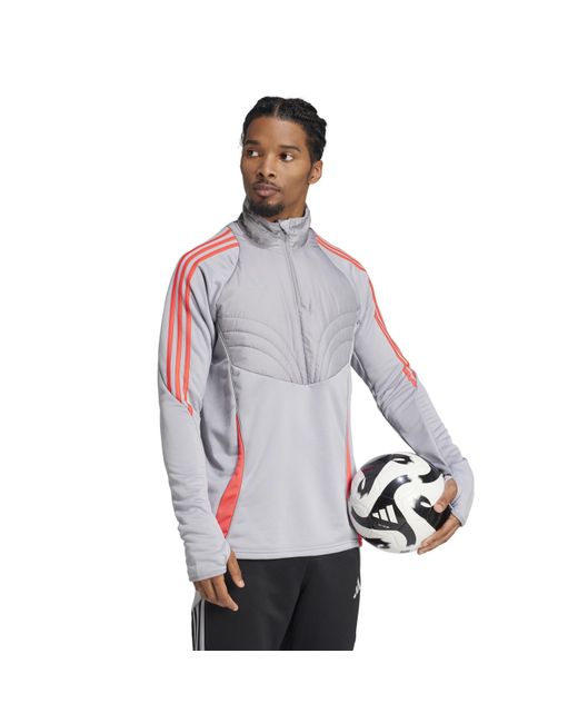 Adidas Gray Tiro 24 Winterized Top for men