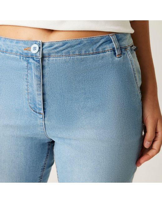 Regatta Blue Bayletta Capri Trousers