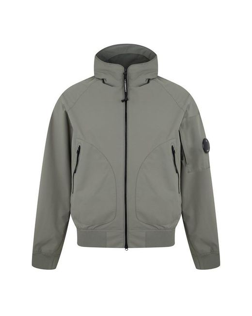 C P Company Gray Pro-tek Mesh Jacket for men