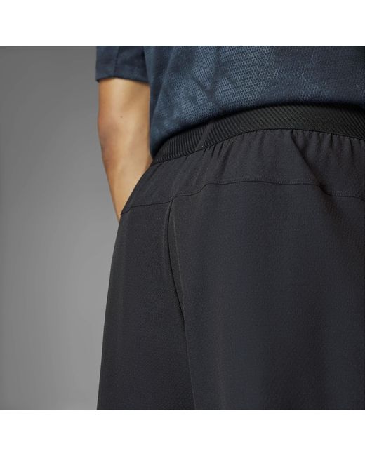 Adidas Gray Primelift 21 Performance Shorts for men